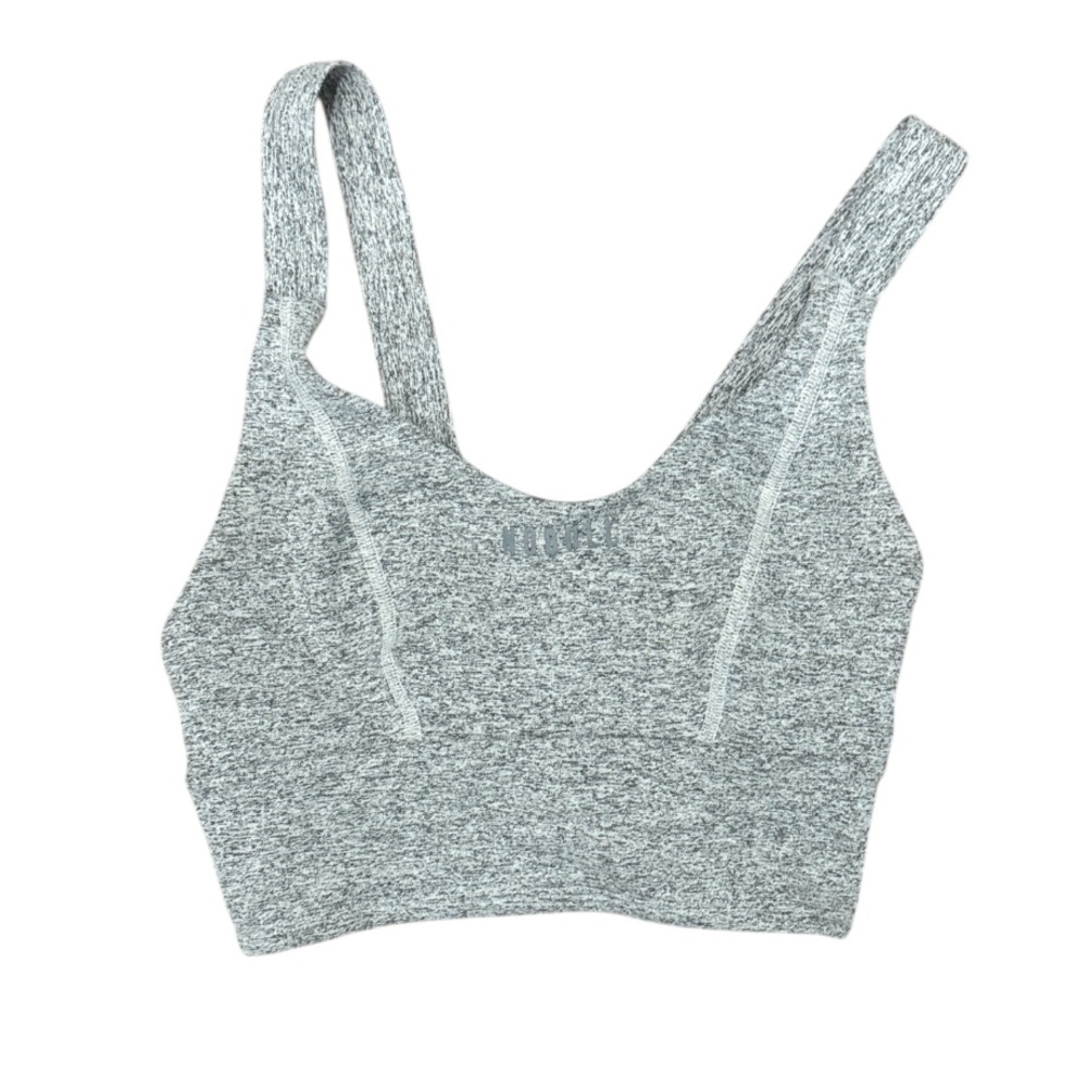 NoBull Wide Band Grey Sports Bra Sz XS